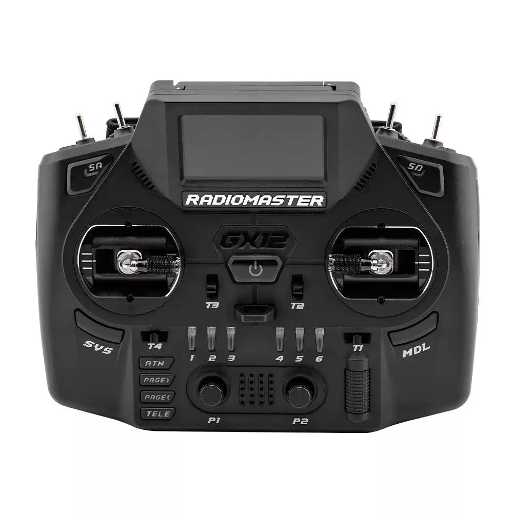 【RadioMaster】GX12 Xrossband ExpressLRS 雙1瓦遙控器CNC霍爾搖桿