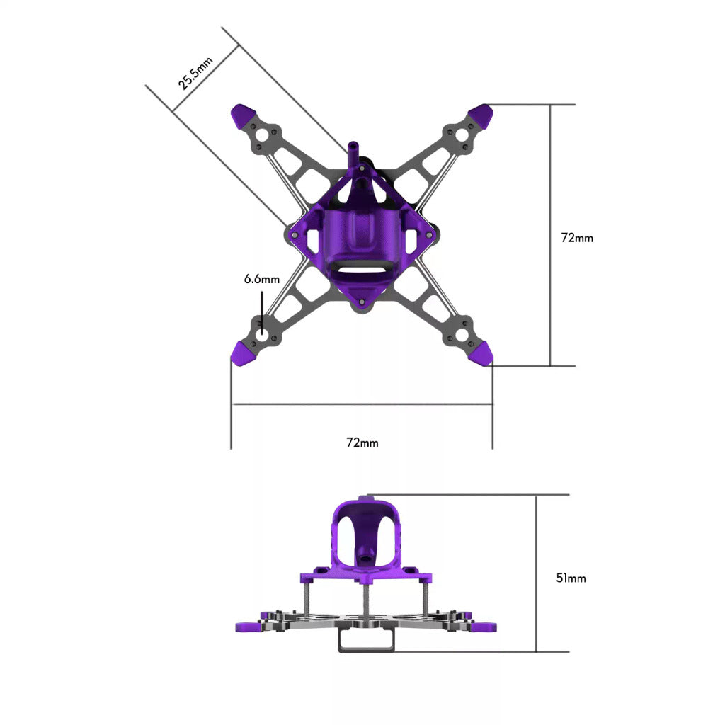 FLYWOO 螢火蟲 Firefly16 / 18 O4 1S 機架 小型 穿越機