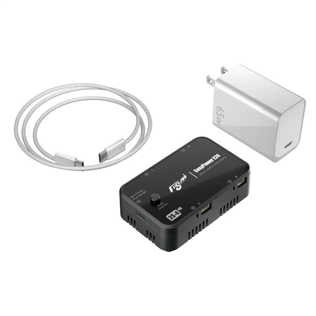 Flywoo EasyPower E16 1S / E24 2S 快充 LiHV 電池 充電器