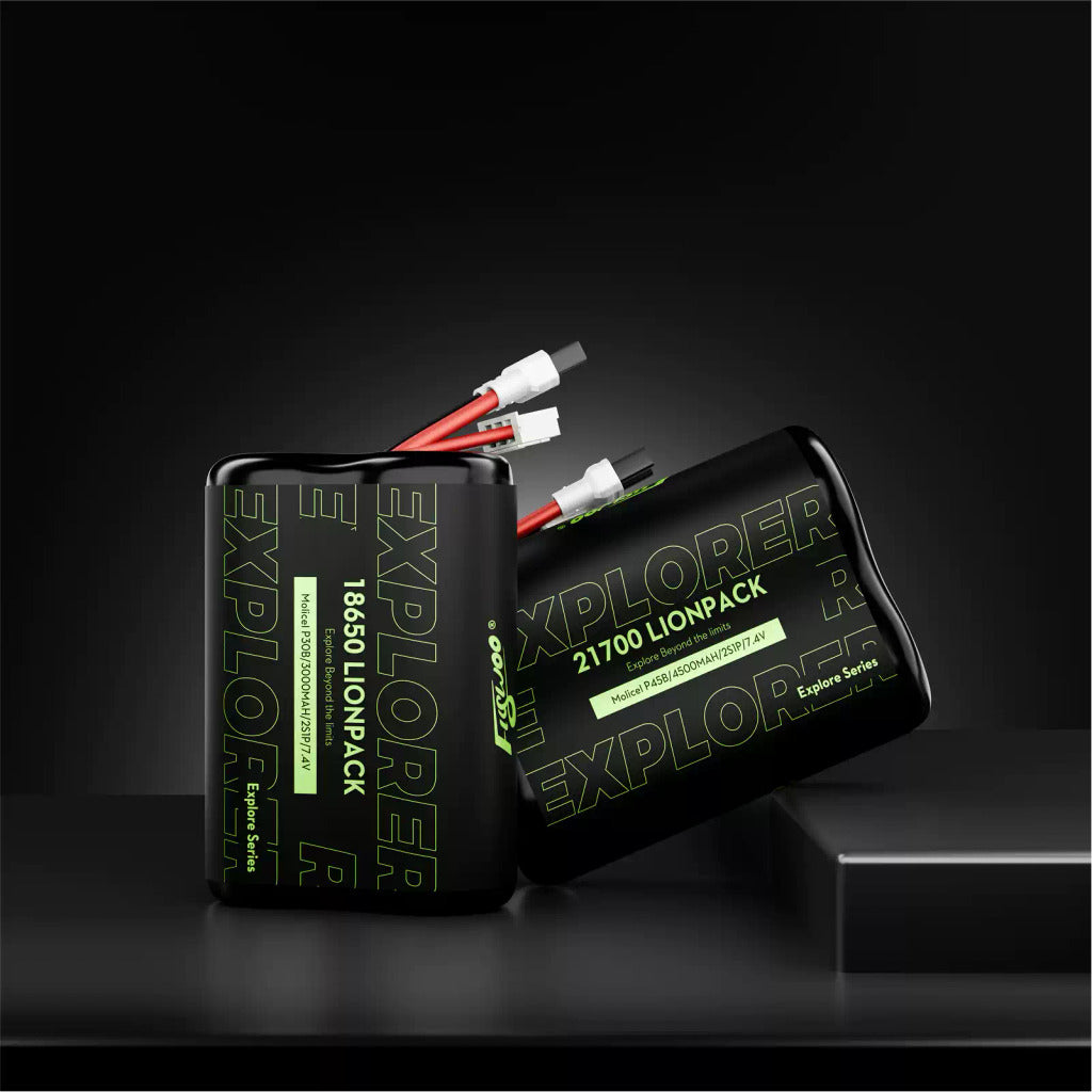 Flywoo 探索係列 Molicell P30B 18650 6S2P 航模 遠航 鋰電池組