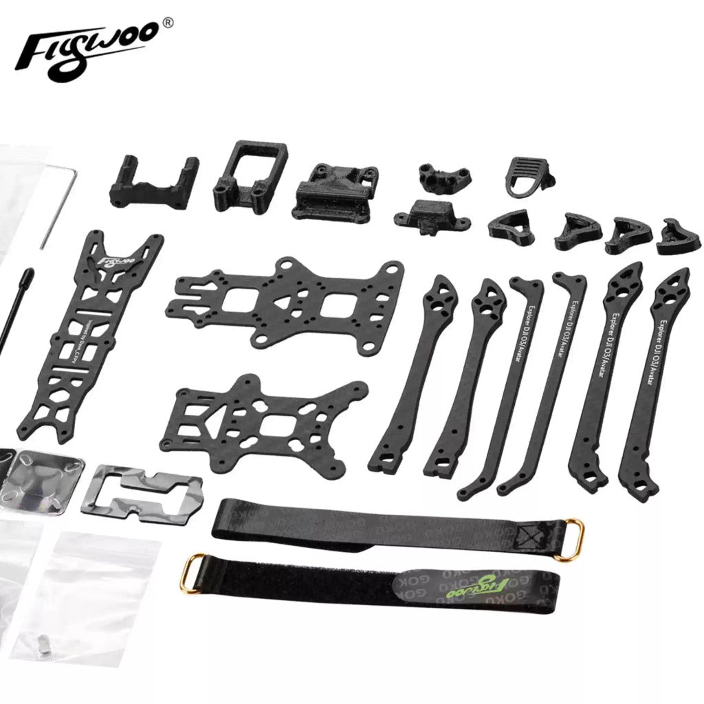 Flywoo 探索者 LR O3/O4/O4 PRO 機架零件合集