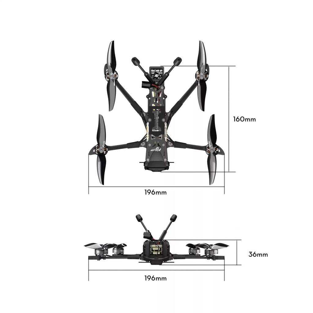 Flywoo 探索者 Explorer LR 4 小四寸 大疆 O4 PRO 遠航 穿越機