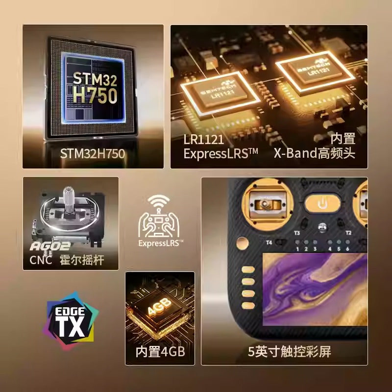 Radiomaster TX16S MK3 MAX遙控器ELRS系統AG02金屬搖桿