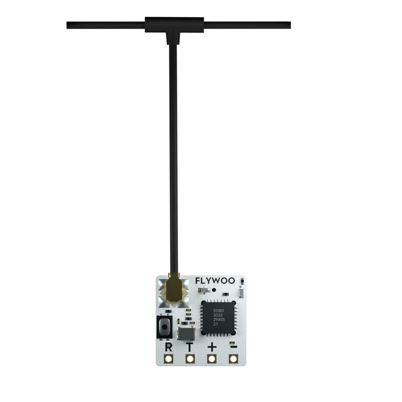 0.4克 超輕 Flywoo TCXO ELRS 2.4G 接收機- EL24E \ EL24P