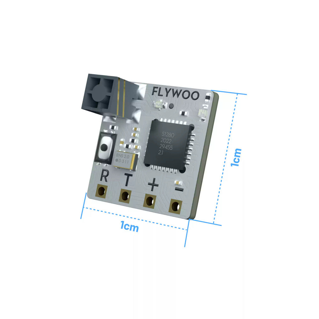 0.4克 超輕 Flywoo TCXO ELRS 2.4G 接收機- EL24E \ EL24P