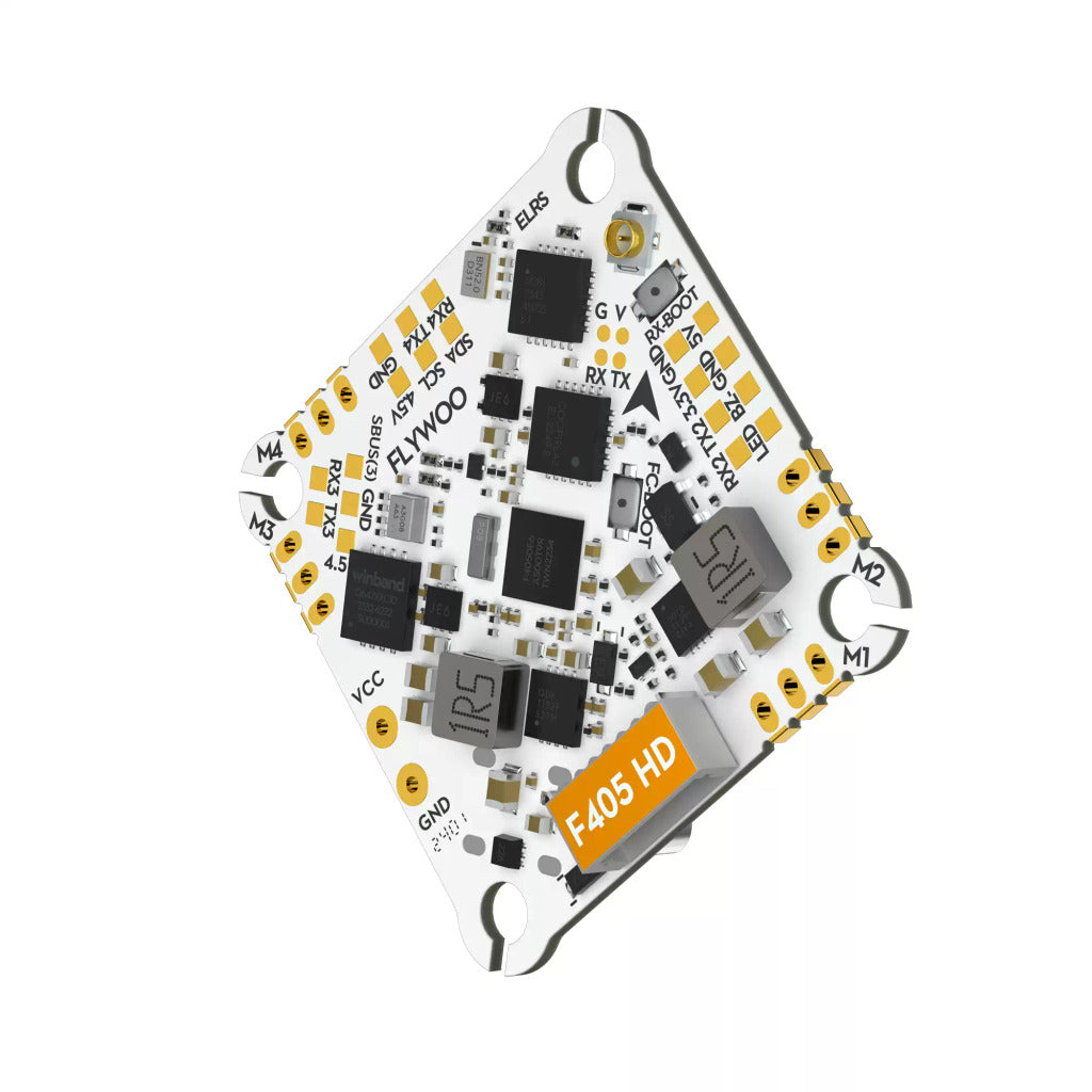 Flylens 75\85 GOKU F405 HD 1-2S 12A AIO V2 串口 ELRS 9V BEC
