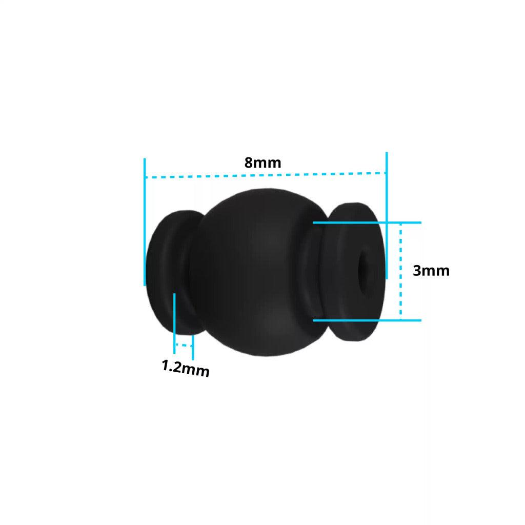 Flywoo 定製 DJI O3 \ O4 \ O4 PRO 最小 FPV 減震球 去除果凍