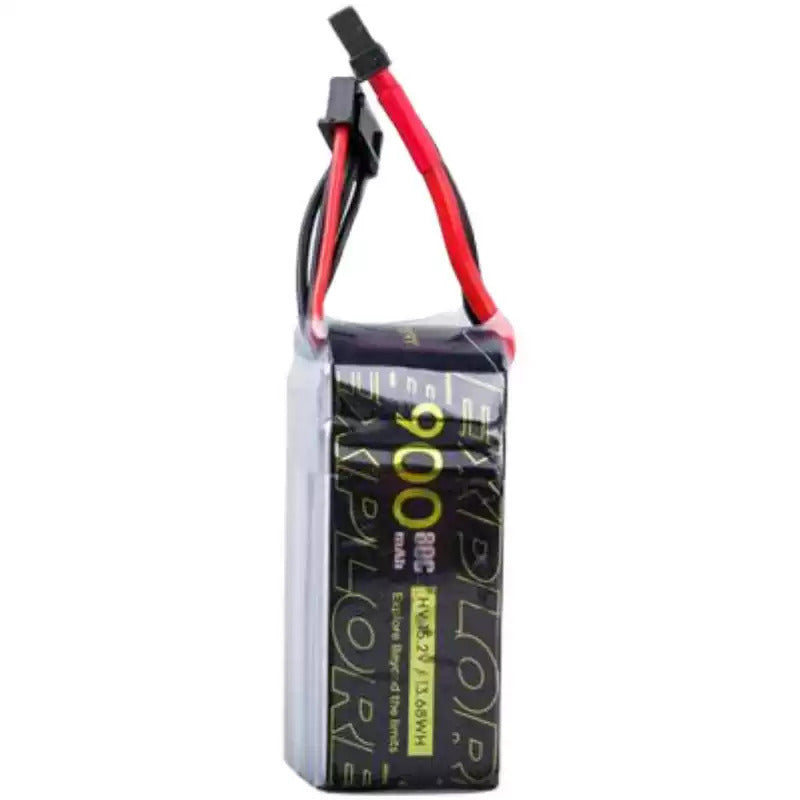 FLYWOO Explorer 900mAh HV 15.2V 80C 4S1P Lipo Battery - XT30