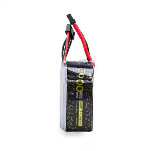 FLYWOO Explorer 900mAh HV 15.2V 80C 4S1P Lipo Battery - XT30