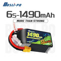 【BOSLIPO S8】1490mAh 6S 160C FPV電池 超輕量競速穿越機專用