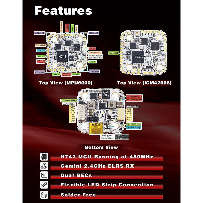 HDZero Halo Mini Flight Controller 0318更新