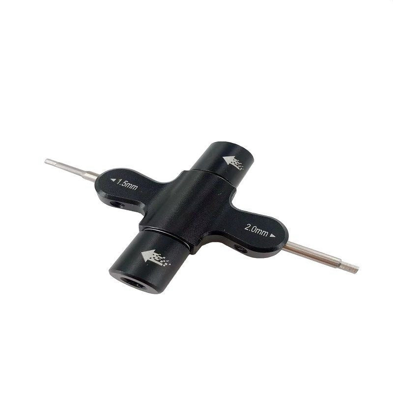 模型工具M3/M5四方扳手 帶軸承快拆套筒 外場維修內六角1.5 2.0