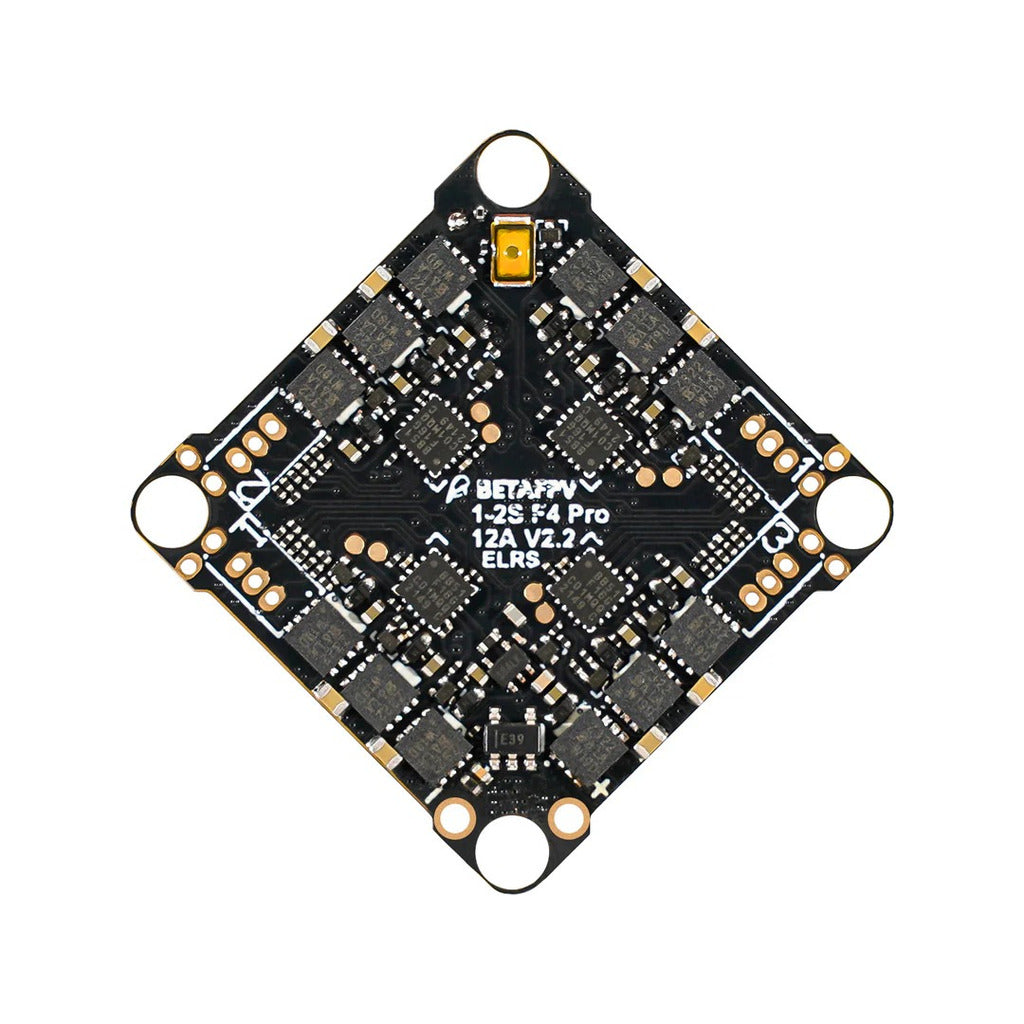 BETAFPV F4 1S 12A 一體式飛控 ELRS 2.4G 適用 85mm 航模／Cetus X 穿越機 12A ESC 整合型輕量飛控