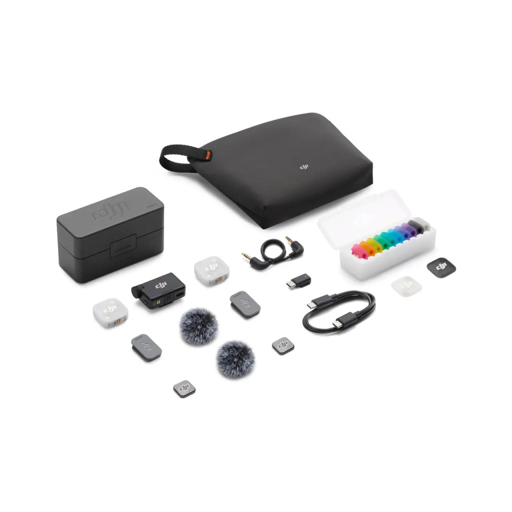 DJI Mic Mini 2（兩發一收，含充電盒）+ DJI Mic 系列手機版接收器