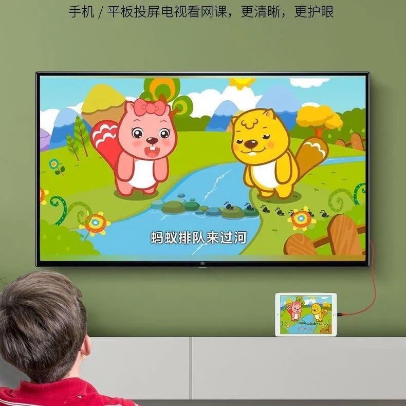 投屏線連接電視蘋果安卓-支援RC2遙控器投屏轉接線!