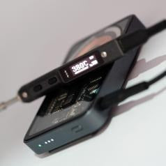 MINIWARE TS101 智能電烙鐵 灰色款 (搭配 BC2 烙鐵頭)