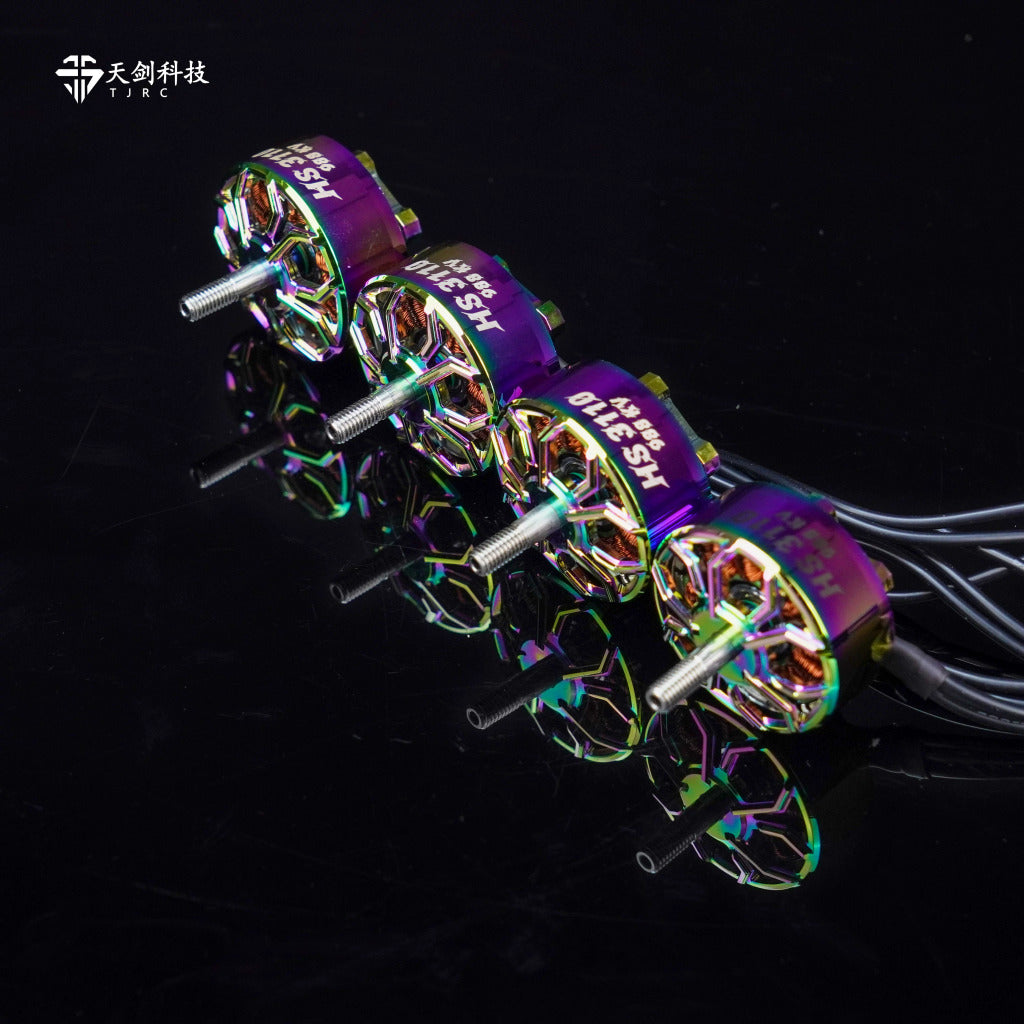 TJRC天劍科技2810/2808/3110幻彩6s無刷電機