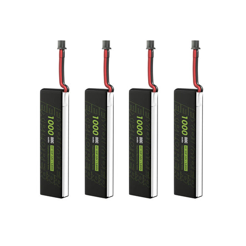 4PCS Explorer 1S 1000mAh 80C LiHV V2 A30 插頭