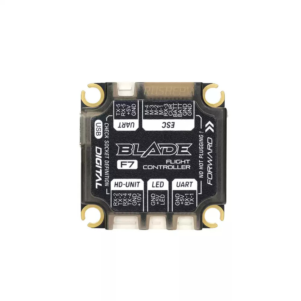 RUSHFPV BLADE 刀鋒 V2 FPV穿越機 無人機 F722飛控模擬 高清圖傳