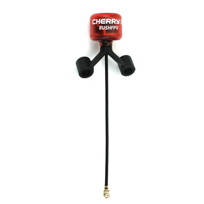 穿越機天線5.8G櫻桃RUSHFPV Cherry2二代圖傳眼鏡適配o4圓極化sma