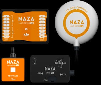 NAZA-M V2小身材，大智慧，多旋翼模型通用飛控平台