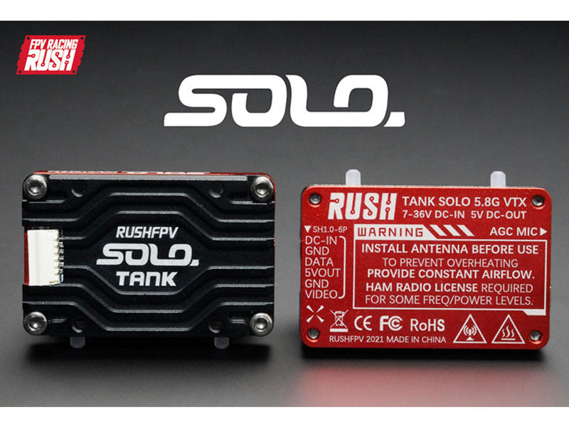 【RUSHFPV】SOLO模擬圖傳CNC最高功率1.6W麥克風 原廠商品圖片 5