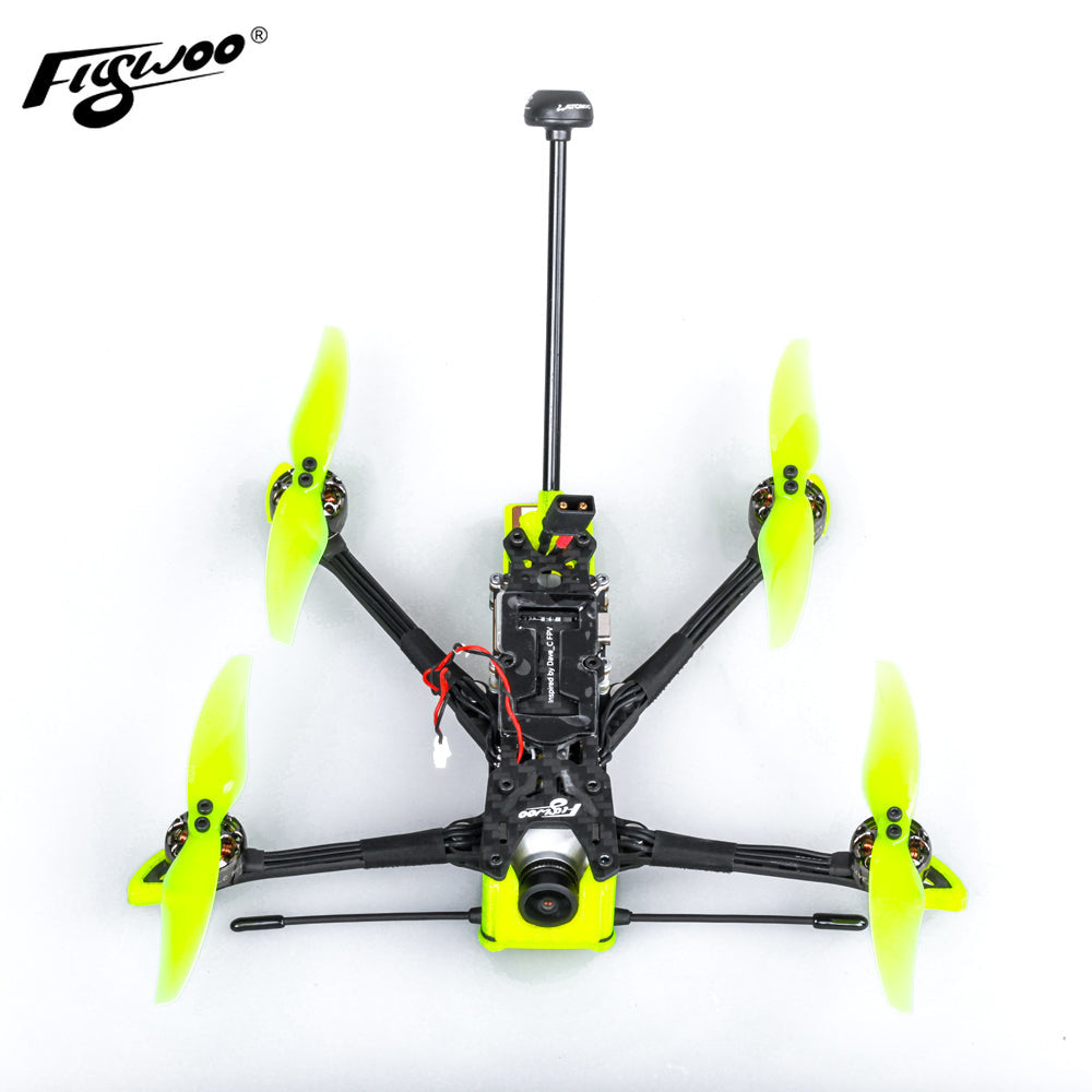 Explorer LR 4 HD DJI Wasp Micro Long Range FPV Ultralight Quad Bnf -FLYWOO