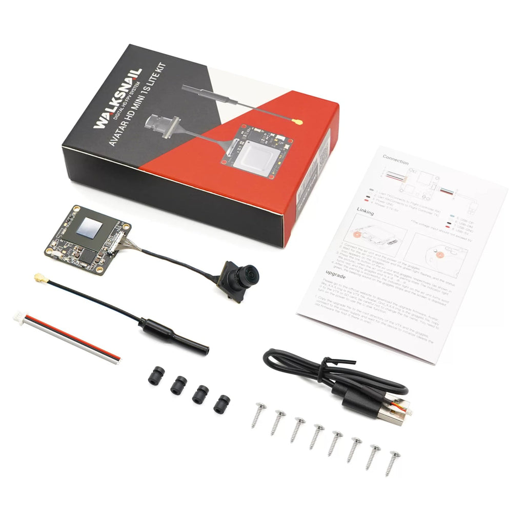 蝸牛AVATAR高畫質MINI 1S lite迷你圖傳更小更輕總重7.8g適用65機架 商品圖片 2