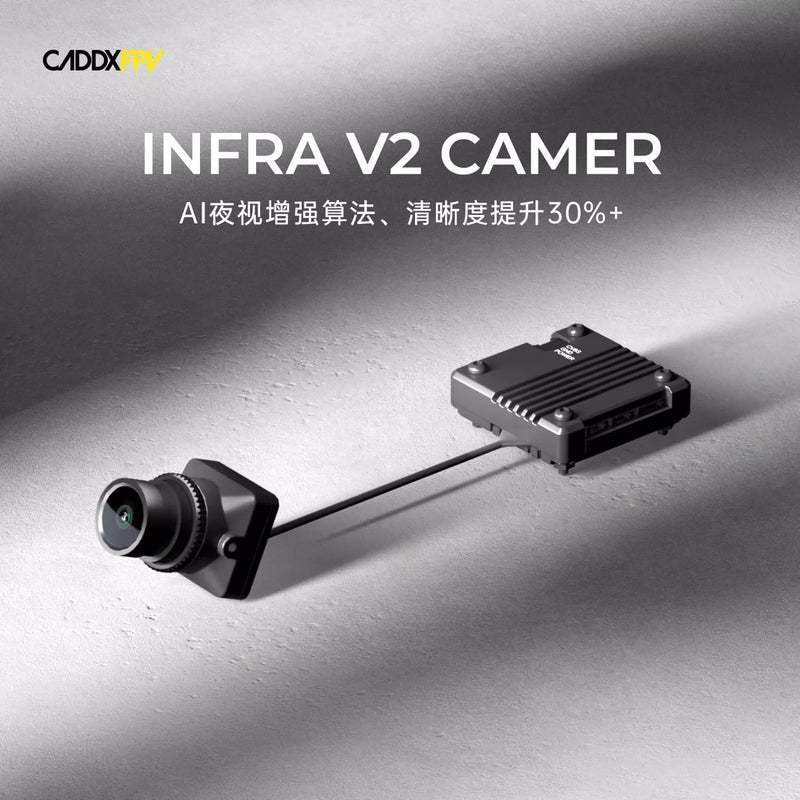 CADDXFPV INFRA V2 Camer FPV無人機模擬夜視黑白無光相機攝像頭 商品圖片 1