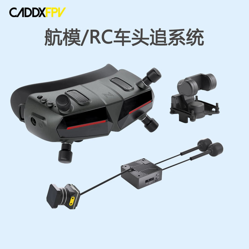 CADDXFPV蝸牛GogglesX眼鏡月光4K圖傳GM3雲臺航模RC車模fpv頭追套裝 商品圖片 1