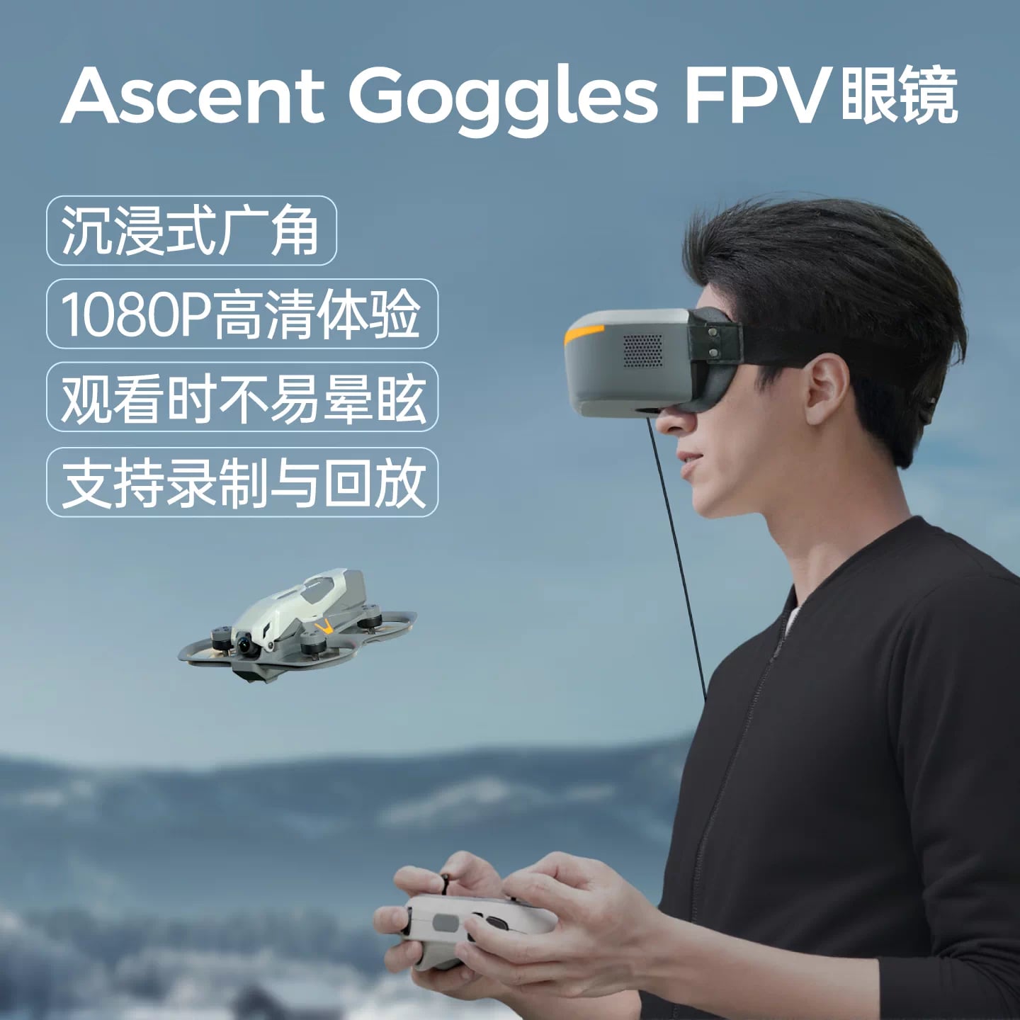 CADDXFPV PROTOS套機Goggles Ascent眼鏡 商品圖片 1