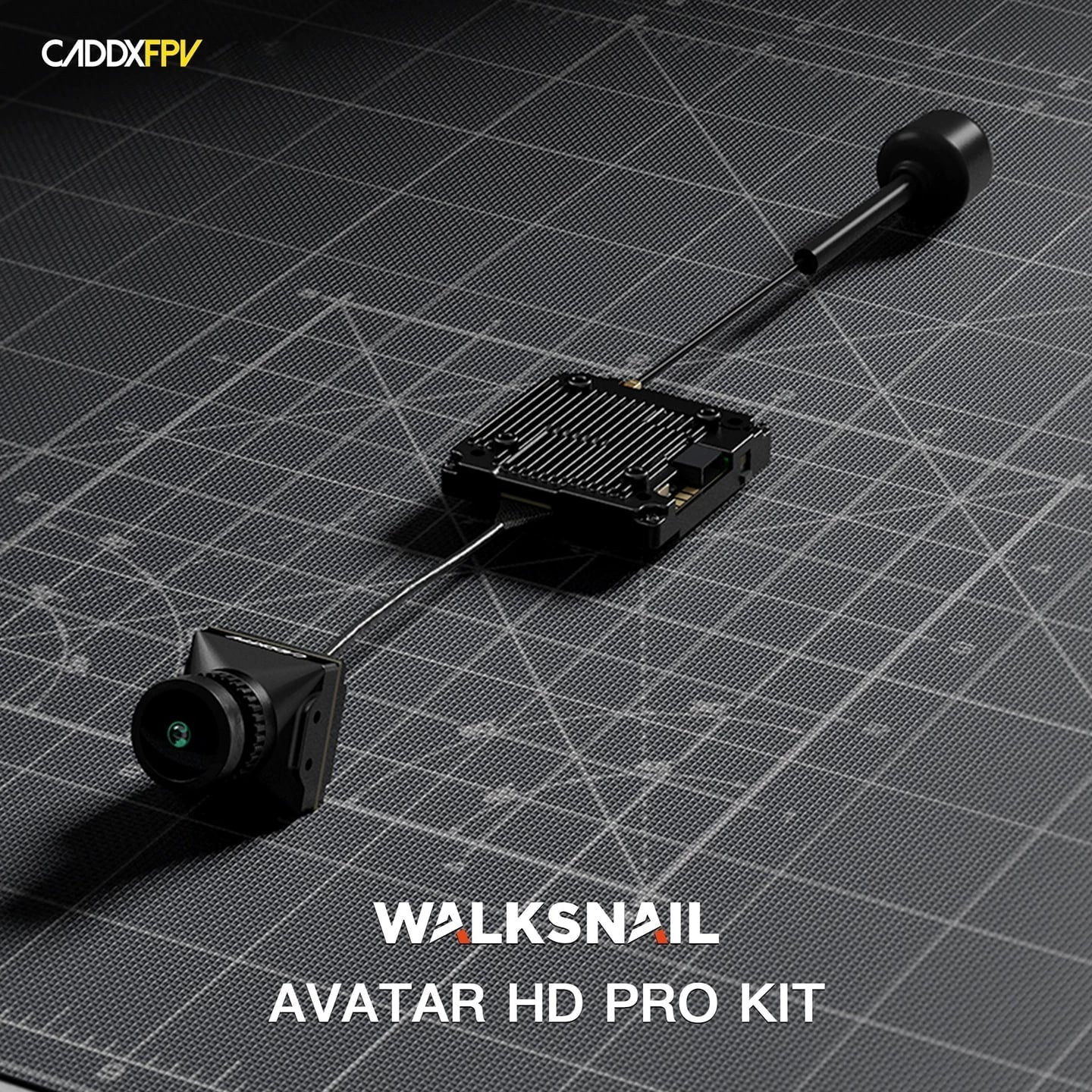 CADDX Walksnail Avatar Pro單天線穿越機數字高畫質夜檢視傳套裝 詳細商品圖片