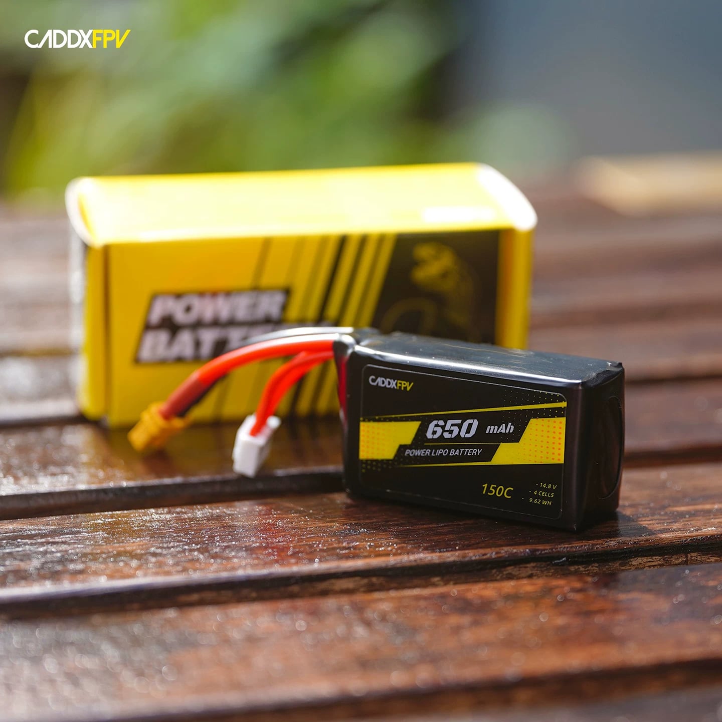 CADDX  4S 650mAh大容量鋰電池穿越機航模無人機配件fpv 詳細商品圖片