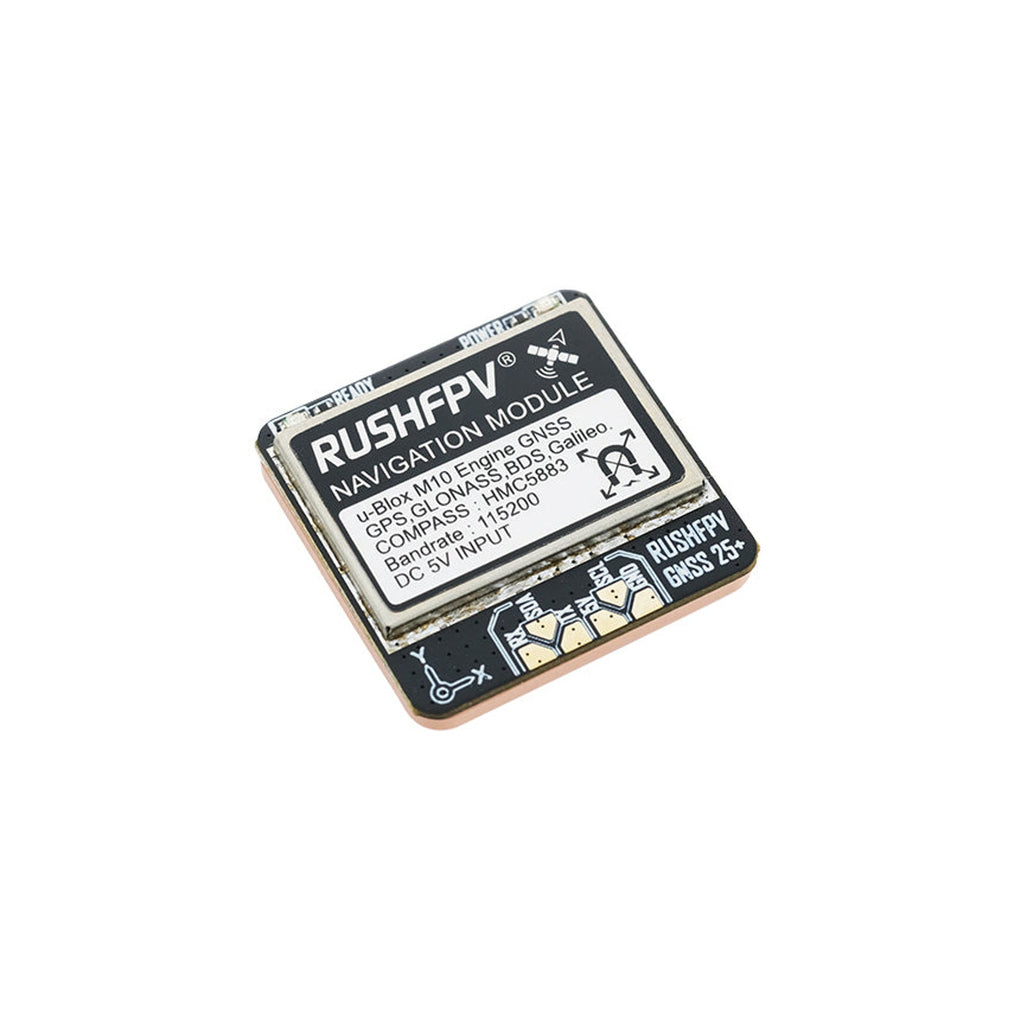 RUSHFPV GNSS PRO帶羅盤GPS航模FPV無人機穿越機固定翼返航救援 白底正方形主圖