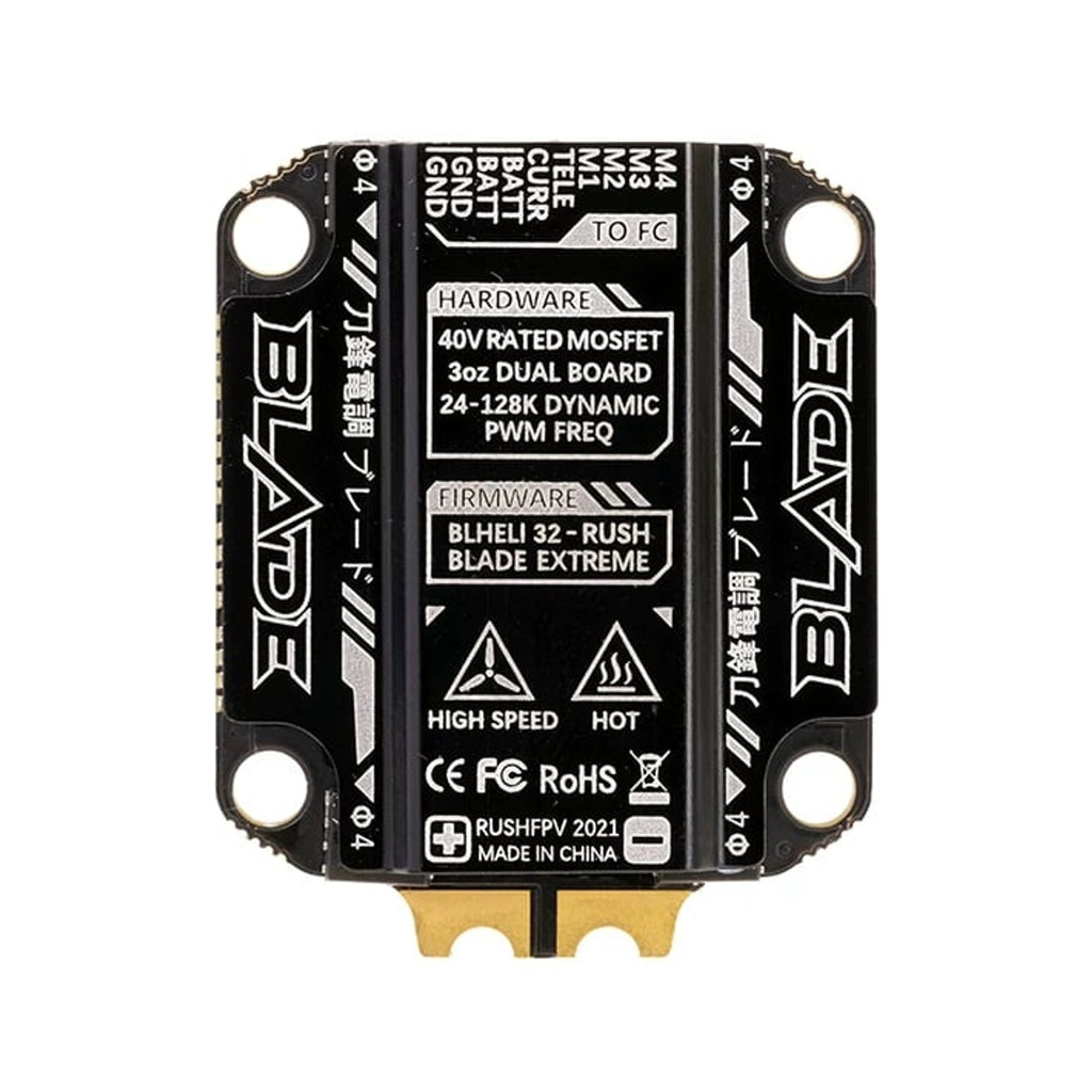 RUSHFPV BLADE Extreme 60A 四合一電調｜3–6S・128K・FPV 穿越機