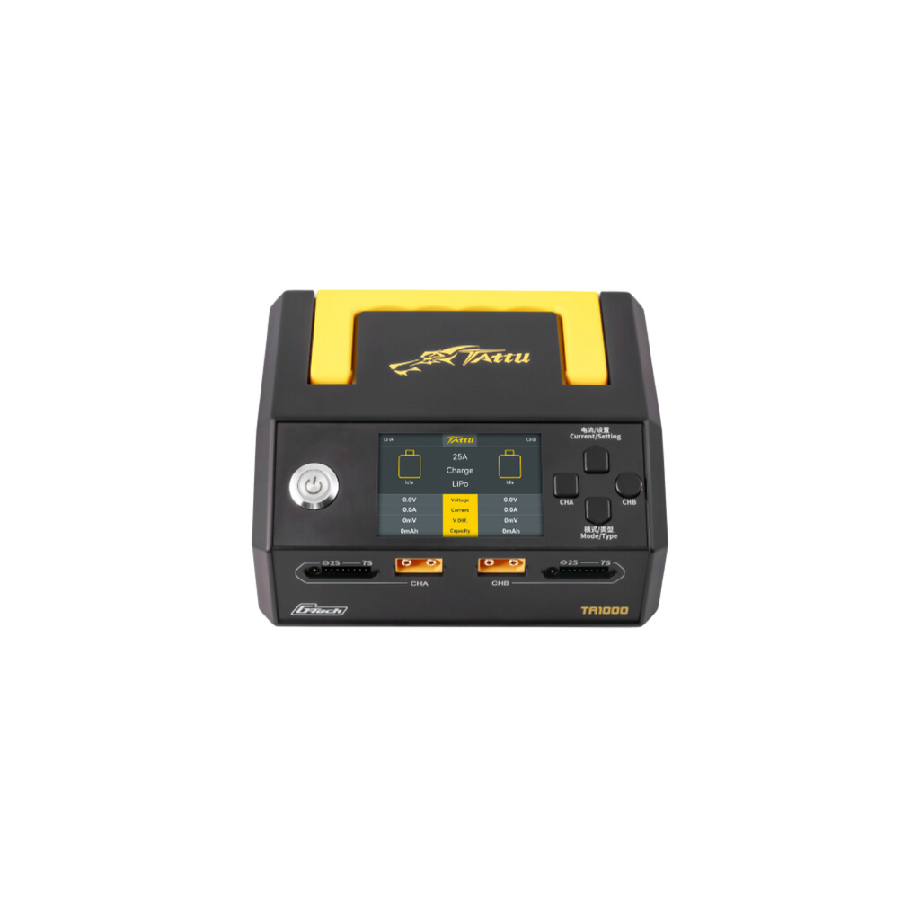 【Tattu 格氏】TA1000 G-Tech 雙通道智慧充電器｜1–7S・1000W