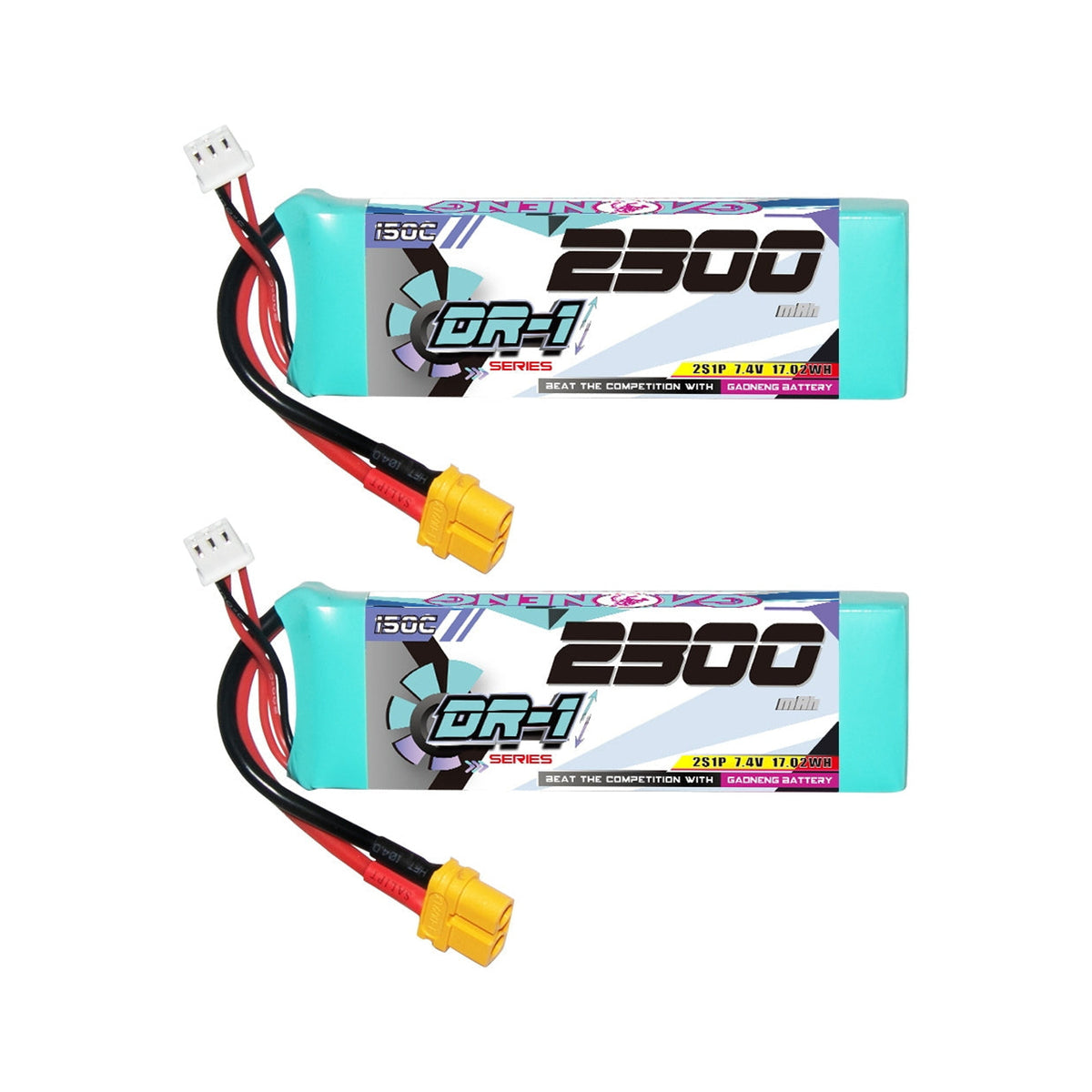 【GNB高能】2300mAh 150C｜LiPo Battery XT60