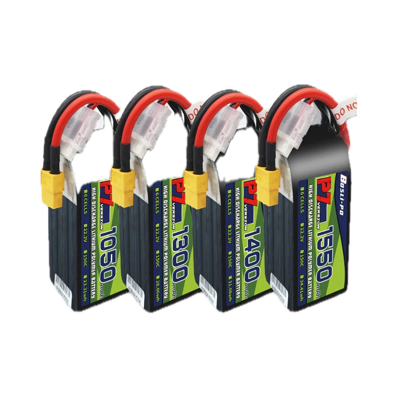 【BosLi-po 博氏】P7 6S XT60 鋰電池｜1300–8000mAh