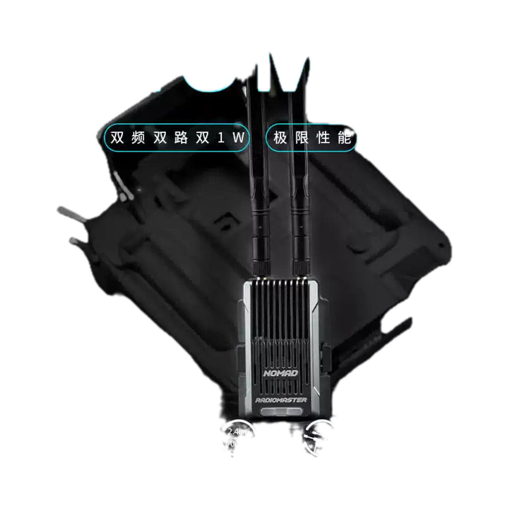 【RadioMaster】Nomad Gemini Xrossband ELRS 雙1瓦高頻頭 適用MICRO&NANO接口