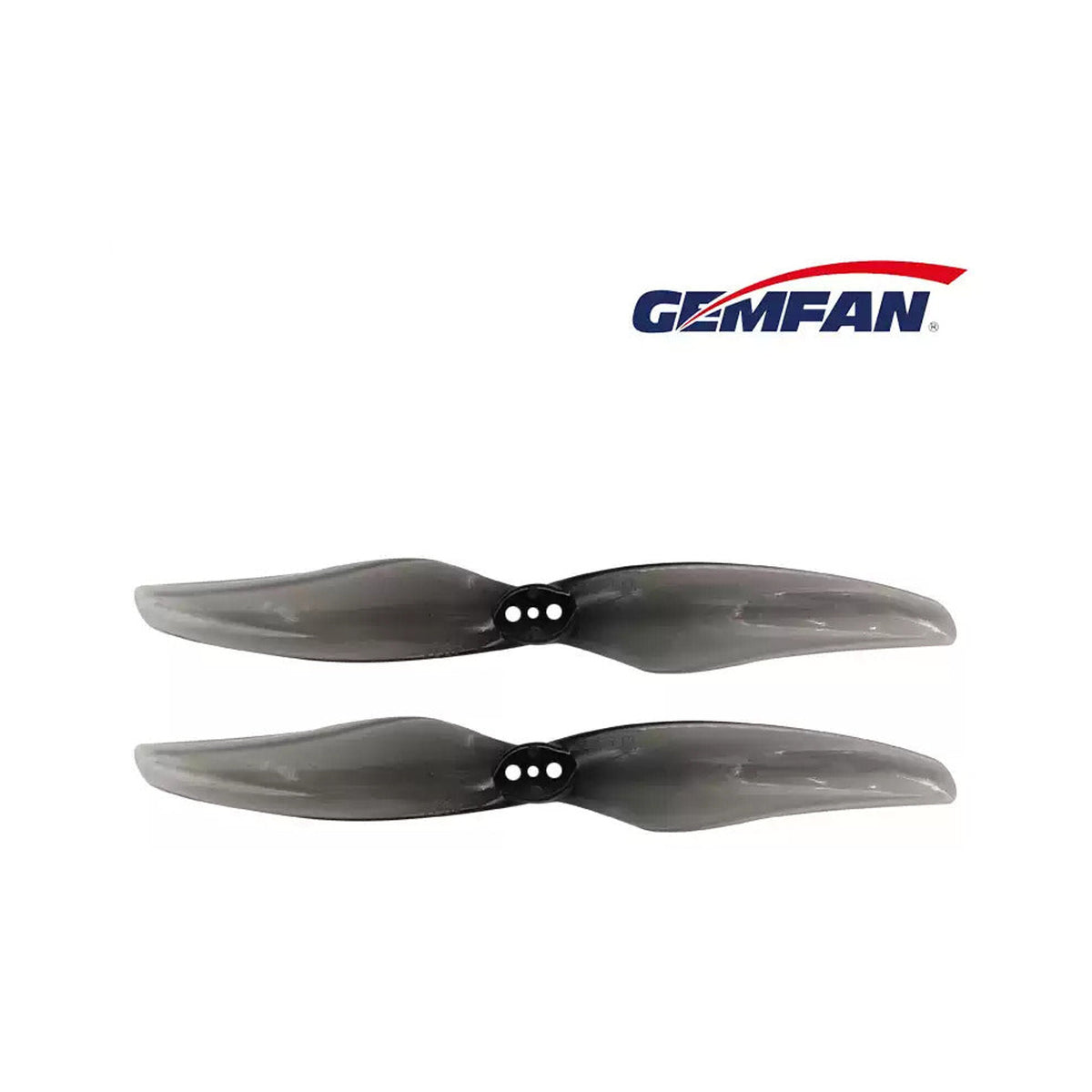 Gemfan 乾豐 4024 兩葉槳｜透明黑・兩對