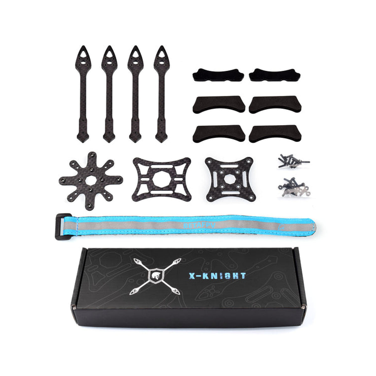【BETAFPV百達】X-Knight Carbon Fiber 5'' Frame V2 Kit 幾架