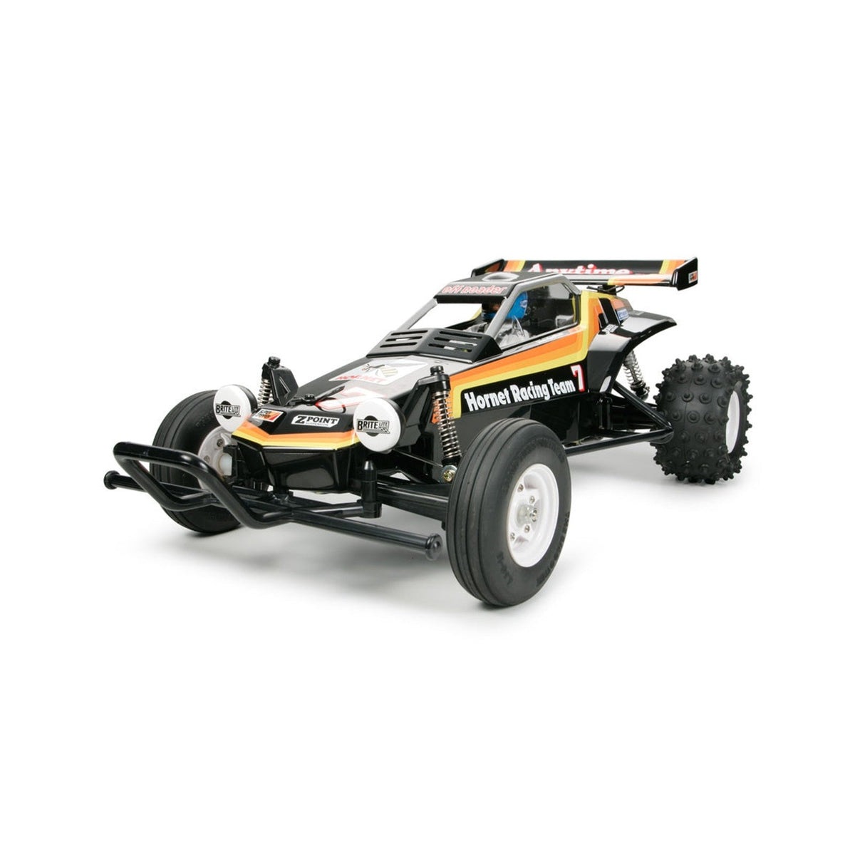 【經典回歸】TAMIYA 田宮 1/10 傳奇大黃蜂 The HORNET 遙控越野車 58336 — RC 玩家必收藏的初代神車 白底正方形主圖