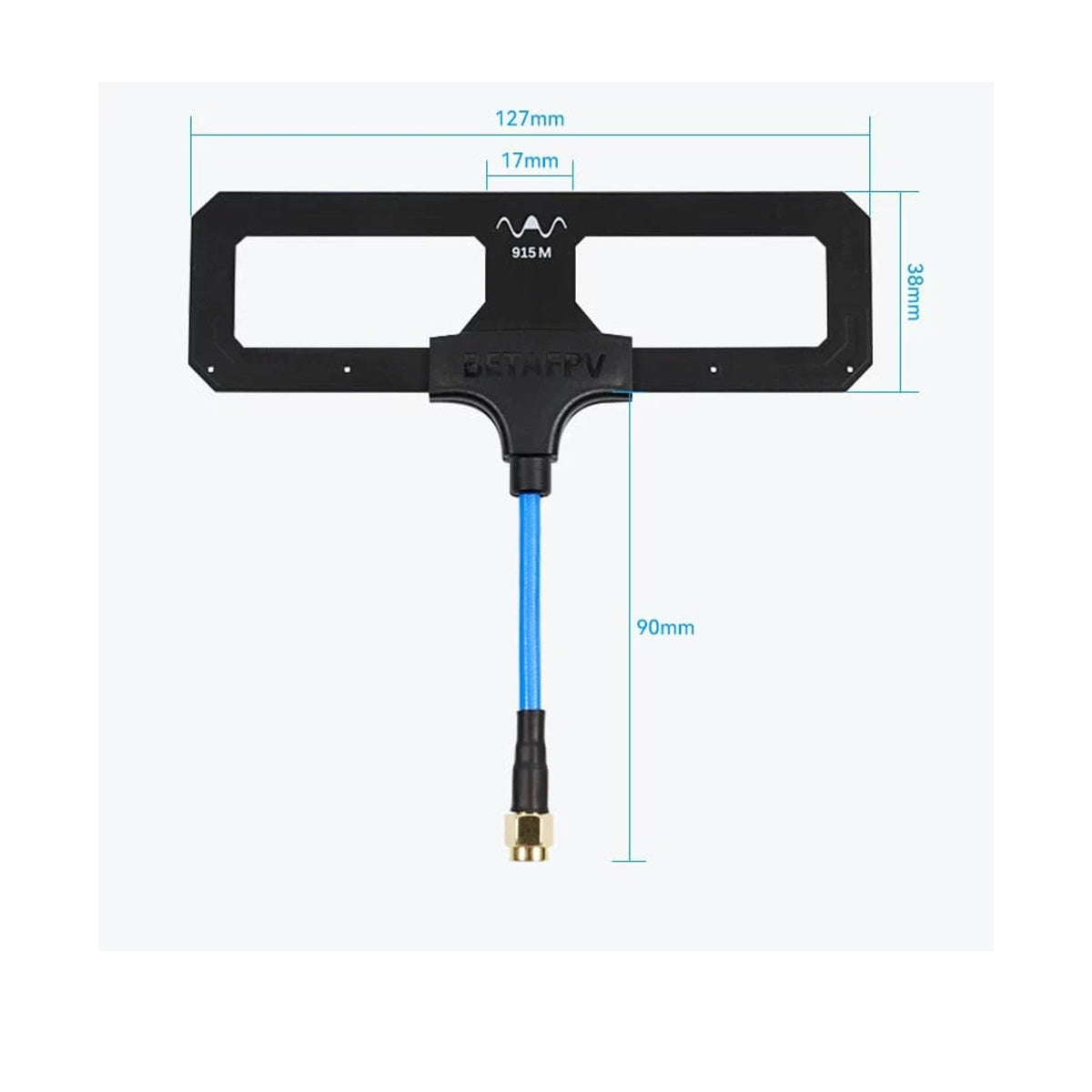 BETAFPV Moxon V2遠航天線高增益穿越機長距離無人機2.4G/915MHz 白底正方形主圖