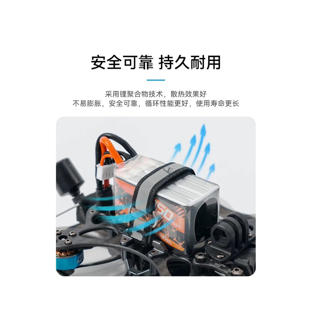 BETAFPV 大容量850mAh4S100C鋰電池穿越機電調配件航模航模鋰電池 白底正方形主圖