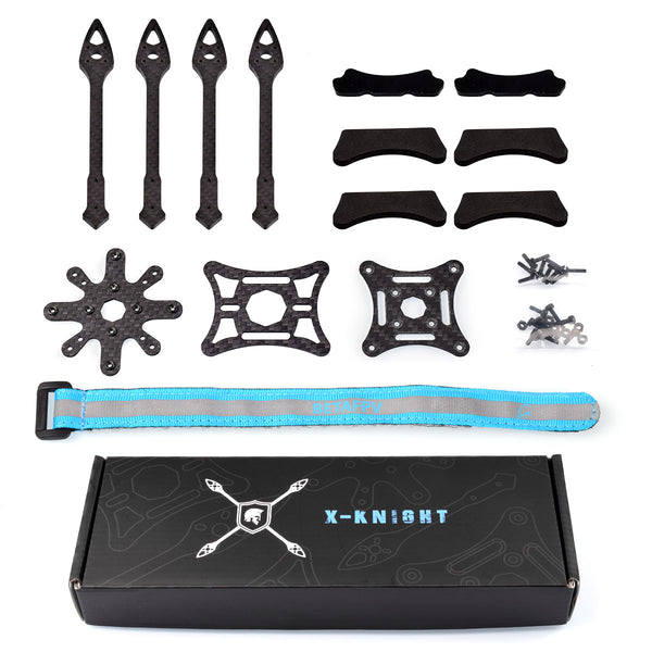 【BETAFPV百達】X-Knight Carbon Fiber 5'' Frame V2 Kit 幾架