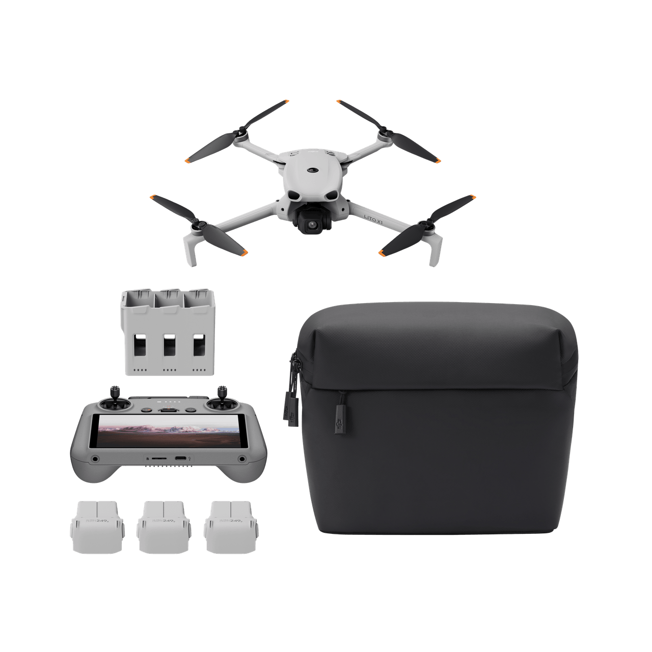 【DJI】Lito X1 全向避障輕量航拍無人機 官方套裝內容圖 2