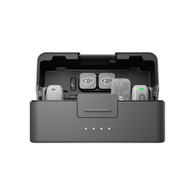 DJI Mic Mini 2 手機版兩發一收含充電盒 原廠主圖