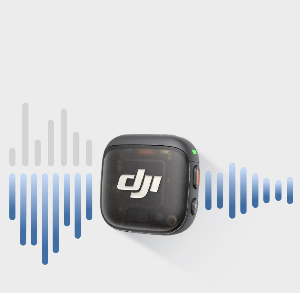 【DJI】Mic 3 無線麥克風｜32-bit 浮點內錄・智慧降噪 官方產品介紹 3