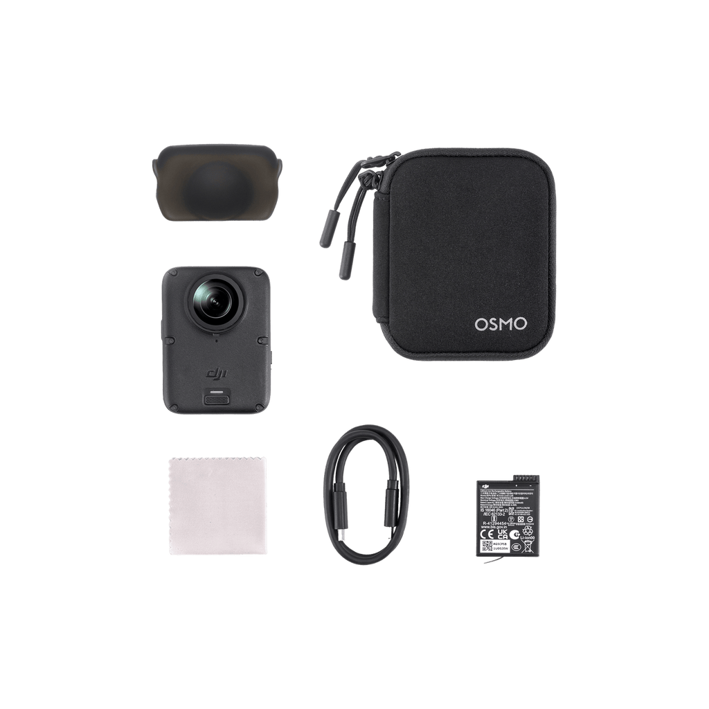 DJI Osmo 360 II 標準套裝內容物組圖