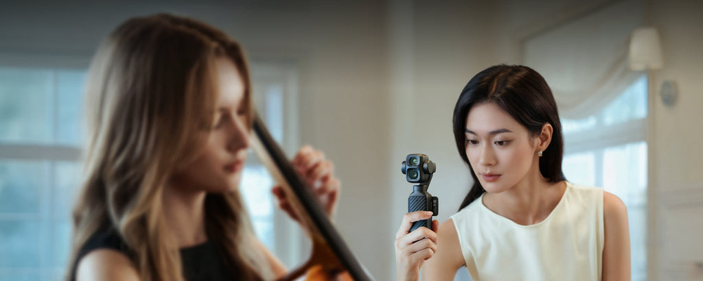 【DJI】Osmo Pocket 4P 雙主鏡頭口袋電影機 官方產品介紹 1